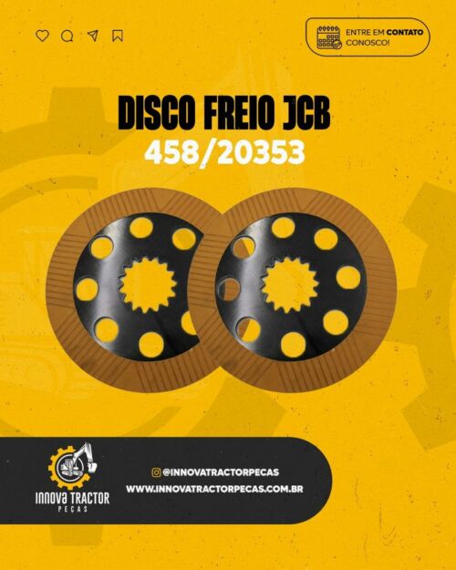 458/20353 - Disco de Freio JCB