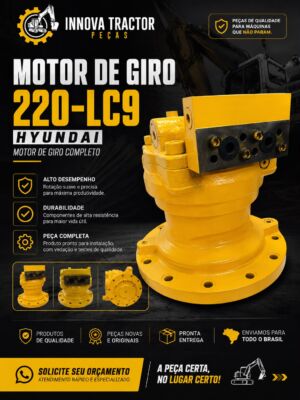 220-LC9 hyundai Motor de Giro Completo